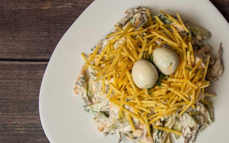 Гнездо глухаря