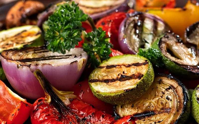 Овощи на мангале