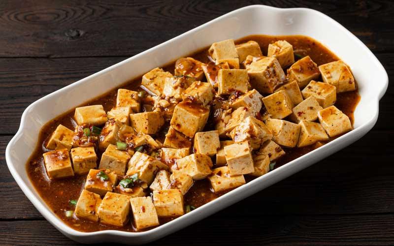 Тофу в остром соусе (острый)