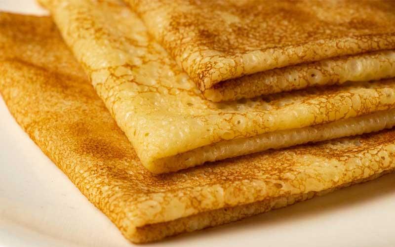 Блины с медом